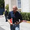 Frederic Prinz von Anhalt on his way into a restaurant in Beverley Hills where Arnold Schwarzenegger was already inside. Frederic recently announced that he was running for Governor of CaliforniaLos Angeles.