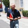 Frederic Prinz von Anhalt on his way into a restaurant in Beverley Hills where Arnold Schwarzenegger was already inside. Frederic recently announced that he was running for Governor of CaliforniaLos Angeles.