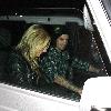 Stephanie Pratt leaves Beso restaurant with new boyfriend Josh Hansen Los Angeles.