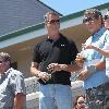 BEERS BROSNAN Former James Bond star Pierce Brosnan indulges in a cold beer on a sunny day in Malibu. The actor, immortalised as the trim superspy in 007 films including Die Another Day, is snapped holding his hand over what appears to be a bulging belly.Los Angeles.