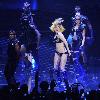 Lady Gaga performs at the 02 arena London.