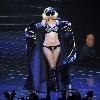 Lady Gaga performs at the 02 arena London.