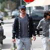 Eric Dane seen out shopping in Hollywood. Los Angeles.