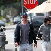 Eric Dane seen out shopping in Hollywood. Los Angeles.