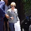 Renee Zellweger leaving Kate  Somerville skin care clinic in West Hollywood Los Angeles.