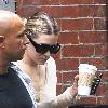 Ashley Olsen departs her Manhattan residence with a coffee New York, USA -