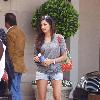 Noureen Dewulf outside the The Montage Hotel in Beverly HillsLos Angeles.