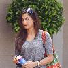 Noureen Dewulf outside the The Montage Hotel in Beverly HillsLos Angeles.