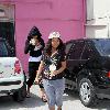 Snooki aka Nicole Polizzie seen leaving the Platinum Image Spa in Hollywood. Los Angeles.