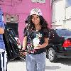 Snooki aka Nicole Polizzie seen leaving the Platinum Image Spa in Hollywood. Los Angeles.