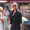 Amber Rose out shopping at The Grove Los Angeles.