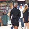 Amber Rose out shopping at The Grove Los Angeles.