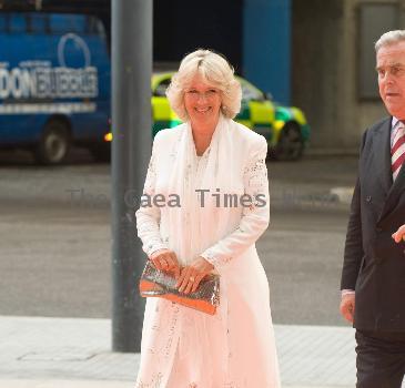 Camilla, Duchess of Cornwall 
arriving at the Orange Prize for Fiction 2010 at the Royal Festival Hall. 
London, England.