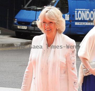 Camilla, Duchess of Cornwall 
arriving at the Orange Prize for Fiction 2010 at the Royal Festival Hall. 
London, England.