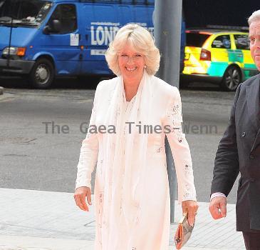 Camilla, Duchess of Cornwall 
arriving at the Orange Prize for Fiction 2010 at the Royal Festival Hall. 
London, England.