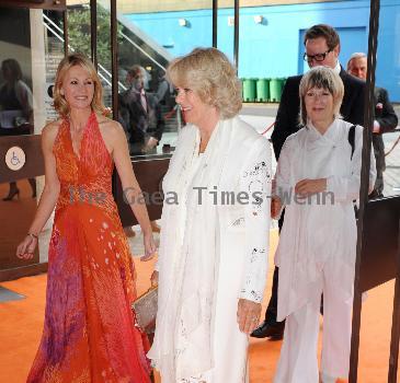 Camilla, Duchess of Cornwall 
arriving at the Orange Prize for Fiction 2010 at the Royal Festival Hall. 
London, England.