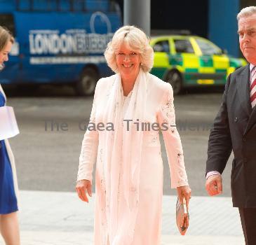 Camilla, Duchess of Cornwall 
arriving at the Orange Prize for Fiction 2010 at the Royal Festival Hall. 
London, England.