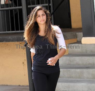 Camila Alves departs a gym in Stuidio CityLos Angeles.