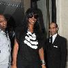 Kelly Rowland Celebrities outside the May Fair hotelLondon.