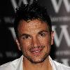 Peter Andre signs copies of his new book 'My World' at Waterstone's Piccadilly London.