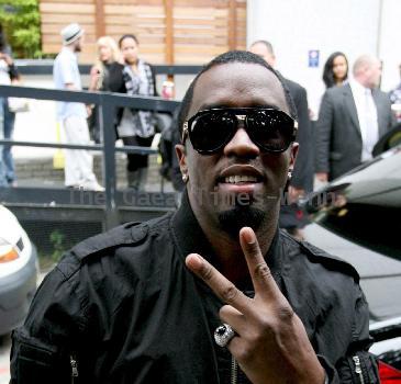 Diddy aka Sean Combs, outside the ITV studios London.