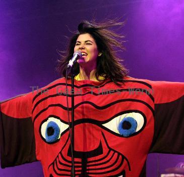 Marina Diamandis The Isle Of Wight Festival at Seaclose Park - Day 1 Newport.