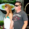 Jon Gosselin and his girlfriend Ellen Ross walking hand in hand out and about in Manhattan New York City.