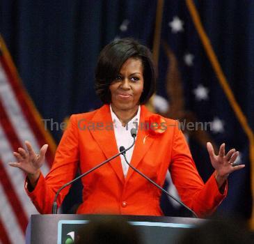 First lady Michelle Obama celebrates the 90th Anniversary of the Women’s Bureau at the Department of Labor Washington, DC.