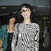 Katy Perry at Heathrow airport London.