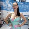 Katy Perry performs at the world premiere of the 2011 Volkswagen New Compact Sedan in Times Square New York City.