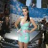 Katy Perry performs at the world premiere of the 2011 Volkswagen New Compact Sedan in Times Square New York City.