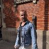 Louie Spence The choreographer out and about in Covent Garden. London.