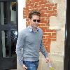 'Glee' star Matthew Morrison outside a restaurant in Central London London.