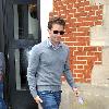 'Glee' star Matthew Morrison outside a restaurant in Central London London.