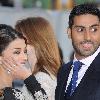 Aishwarya Rai Bachchan, Abhishek Bachchan Raavan - UK film premiere held at the BFI Southbank -arrivals. London.