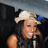 Alexandra Burke after leaving the Sony Headquarters in London. London.