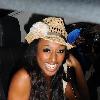 Alexandra Burke after leaving the Sony Headquarters in London. London.