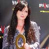 Shannen Doherty celebrates the grand opening of Bravada Women's Athletica on South Robertson Boulevard Los Angeles.