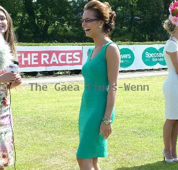 Eastenders' actress Kara Tointon 
at Down Royal Racecourse for Specsavers Derby in Lisburn
County Down, Northern Ireland.