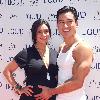 Mario Lopez, Courtney Mazza Mario Lopez hosts The Day at Liquid Pool Lounge at Aria Resort and Casino Las Vegas.