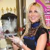 Stephanie Pratt arrives at Millions of Milkshakes in West Hollywood to create her own custom milkshake, while filming for her upcoming reality show Los Angeles.