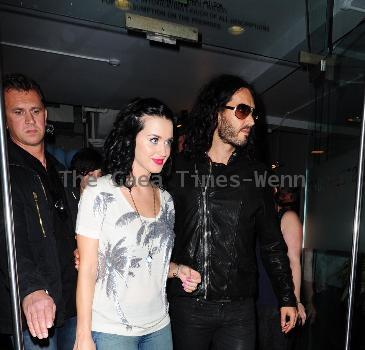 Katy Perry and Russell Brand