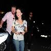 Katy Perry and Russell Brand Leaving a studio in London London.