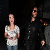 Katy Perry and Russell Brand Leaving a studio in London London.