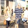 Andy Roddick and Brooklyn Decker leaving Nobu restaurant in MayfairLondon.