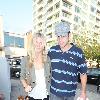 Andy Roddick and Brooklyn Decker leaving Nobu restaurant in MayfairLondon.