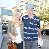 Andy Roddick and Brooklyn Decker leaving Nobu restaurant in MayfairLondon.