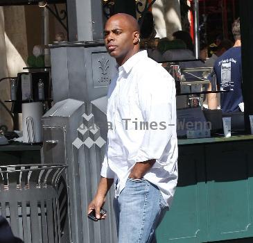 Weekend host of 'Entertainment Tonight' Kevin Frazier shopping at The Grove in Hollywood Los Angeles.