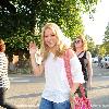 Shakira Celebrities at the Wimbledon Tennis Championships 2010  London.