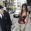 Kelly Rowland leaving her London hotel on her way to a studio London.